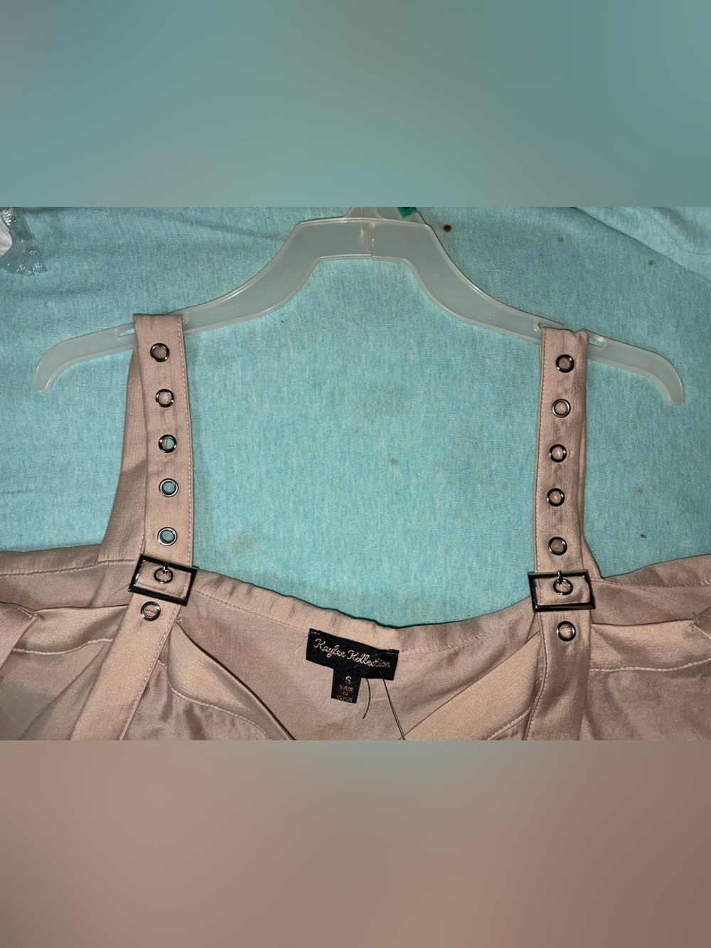 *BRAND NEW* Diva Boutique Online Taupe Small Energetic Feel Long Top - Picture 6 of 11